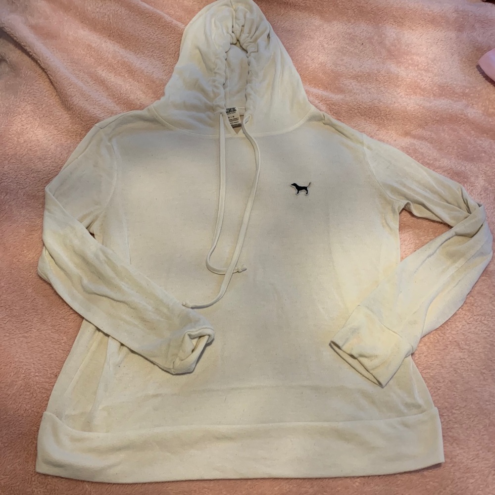 Pink light weight hoodie